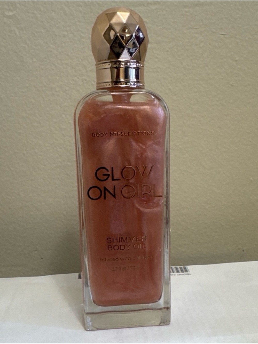 Glow On Girl Shimmer Body Oil - Rose Gold